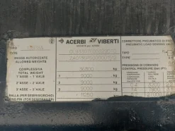 4#8298 Semirimorchio Acerbi