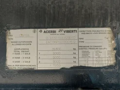4#8298 Semirimorchio Acerbi
