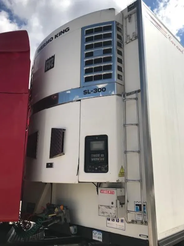 SEMIRIMORCHIO FRIGO CARDI THERMO KING SL 300 UNITRANS