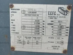 5#8978 Semirimorchio porta container CCFC