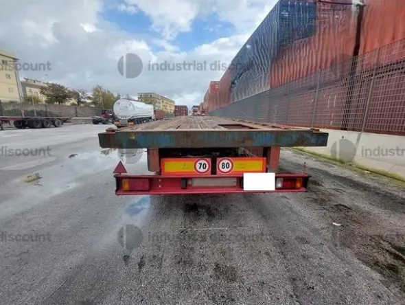 4#8885 Semirimorchio trasporto containers Viberti