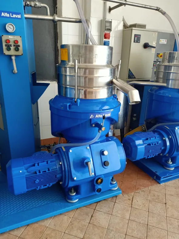 Separatori Alfa Laval revisionati + Pendana separatore
