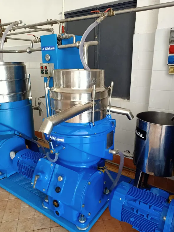 Separatori Alfa Laval revisionati + Pendana separatore