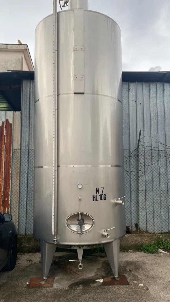 serbatoi in acciaio inox hl 100
