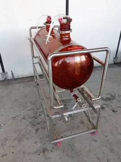 SERBATOIO CARRELLATO VETRO 190LT (COD. MF-PR-SER-218)
