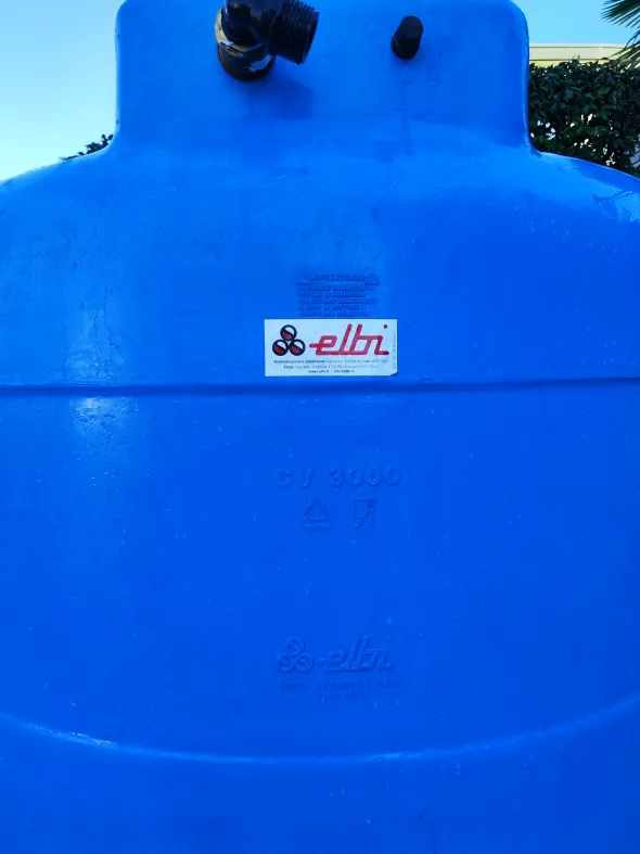SERBATOIO ELBI CV – lt. 3000 VERTICALE