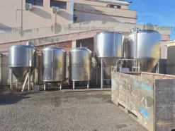 1#9860 Serbatoio in acciaio inox per lavorazione della birra