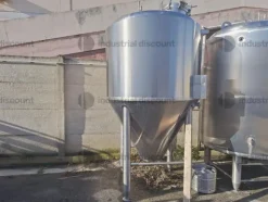 1#9860 Serbatoio in acciaio inox per lavorazione della birra