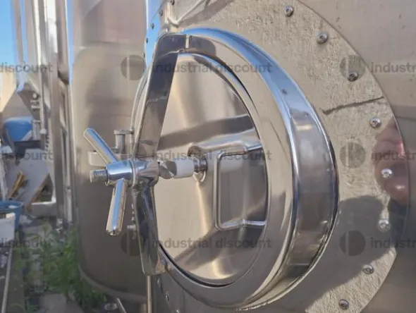 2#9860 Serbatoio in acciaio inox per lavorazione della birra