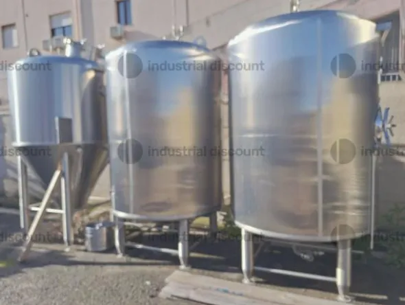 3#9860 Serbatoio in acciaio inox per lavorazione della birra