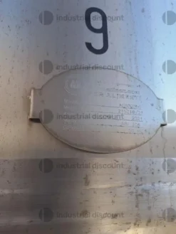 5#9860 Serbatoio in acciaio inox per alimenti