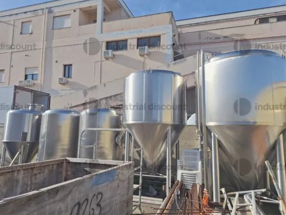 5#9860 Serbatoio in acciaio inox per alimenti