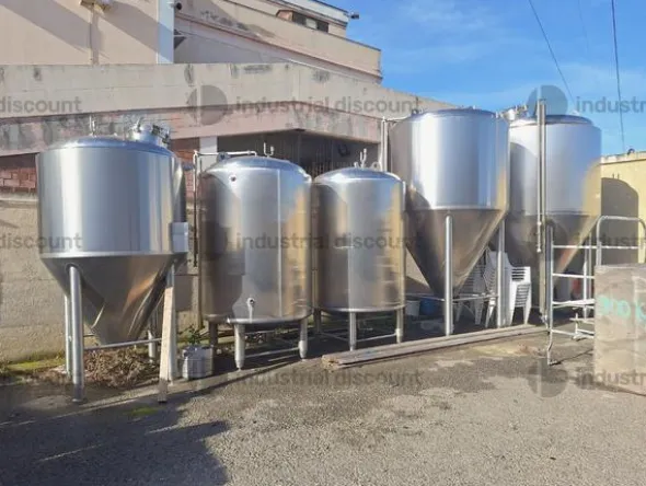 5#9860 Serbatoio in acciaio inox per alimenti