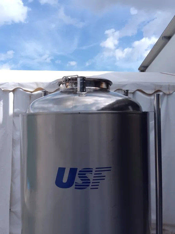 SERBATOIO INOX INCAMICIATO 1000L (COD. MF-PR-SER-260)