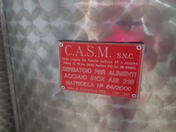 4#4335 Silos di acciaio inox Aisi