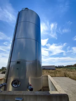 SILOS IN ACCIAIO INOX 30 m³ – METALPUGLIA (Anno 2011)