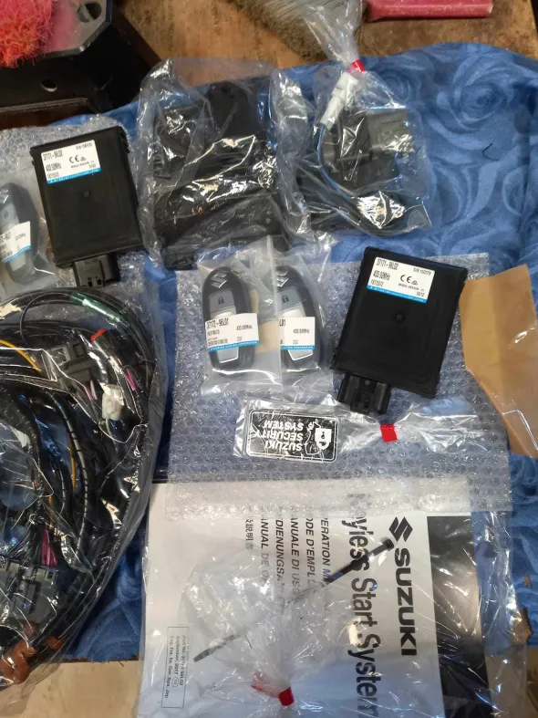 sistema di avviamento senza chiave Suzuki