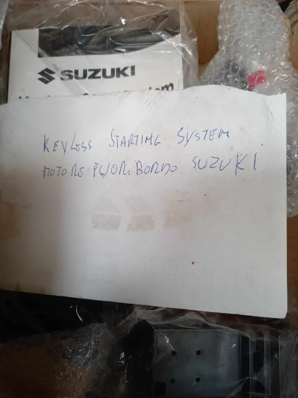 sistema di avviamento senza chiave Suzuki