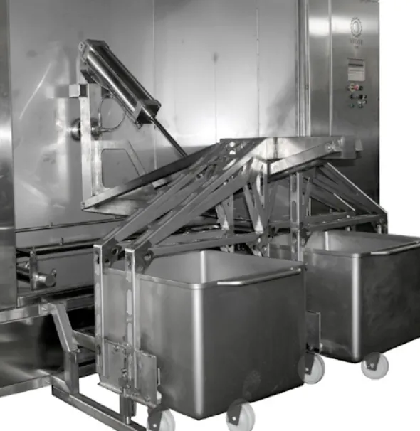 sistema di lavaggio industriale a cabina VELOX