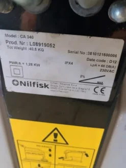 12#6331 Sistema di pulizia Nilfisk Alto