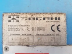 1#4904 SOGEMI ENGINEERING Impianto di recupero da 3 Ton/h max