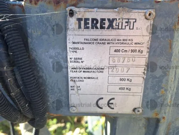 2#10141 Sollevatore telescopico girevole Terex Girolift 18.35