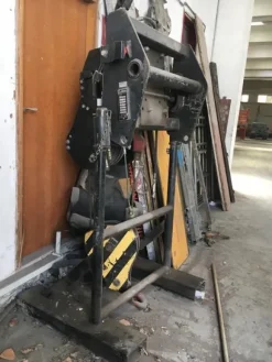 1#3222 Sollevatore telescopico Manitou Mrt 21.45 turbo completo di forche