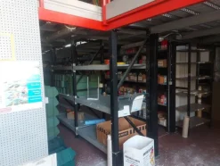 4#7887 Soppalco e scaffalature