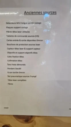 2 sorgenti laser TRUMPF