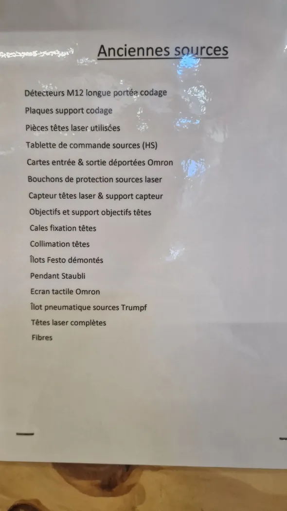 2 sorgenti laser TRUMPF