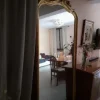 SPECCHIO ANTICO IN LAMINA D'ORO