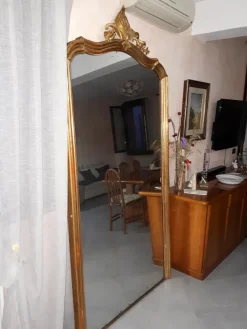 SPECCHIO ANTICO IN LAMINA D'ORO