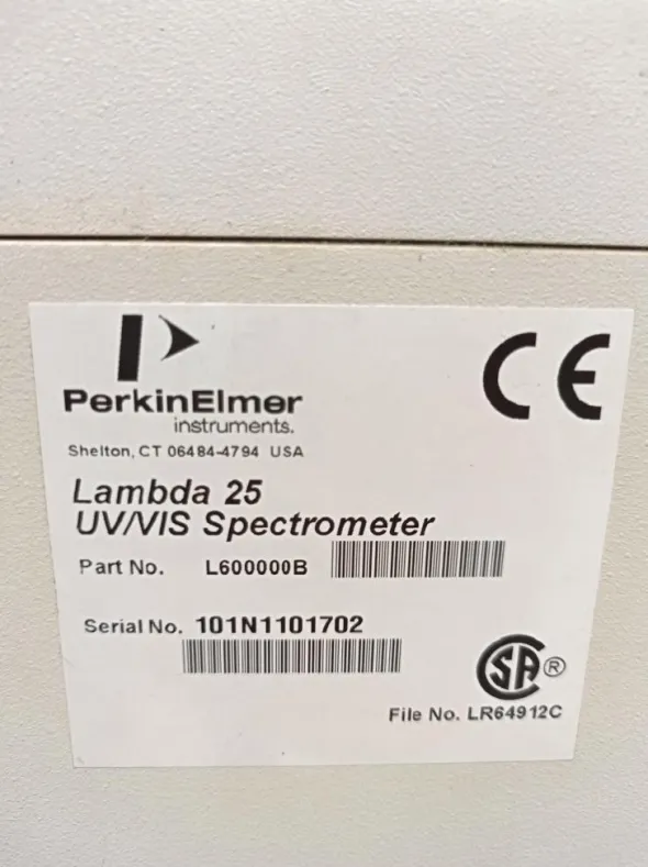 SPETTROMENTRO UV-VIS. PERKIN ELMER LAMBDA 25 (SPECT-12)
