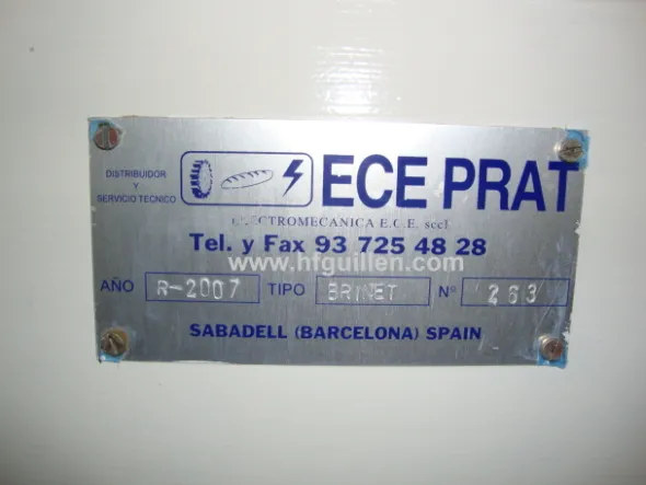 SPEZZATRICE PER PANIFICIO ECE PRAT BRINET