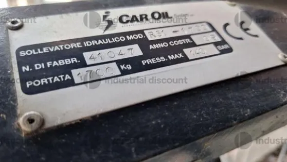 27#9600 Sponda Idraulica per camion Car On