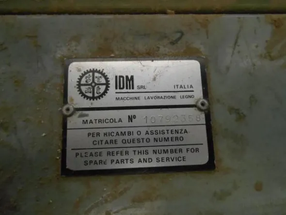 14#17571 Squadratrice e scaricatore IDM Srl