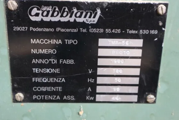 8#6340 Squadratrice e scorniciatrice Gabbiani