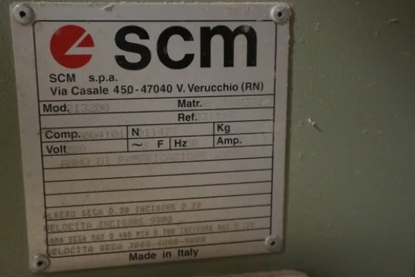 12#5039 Squadratrice Scm