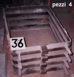 3#5106 Staffe per fonderia a terra