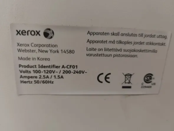 3#8313 Stampante digitale Xerox