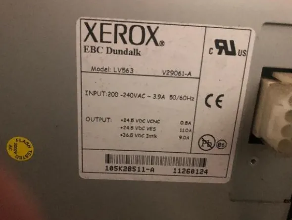 1#4272 Stampante digitale Xerox Inversa 144EA