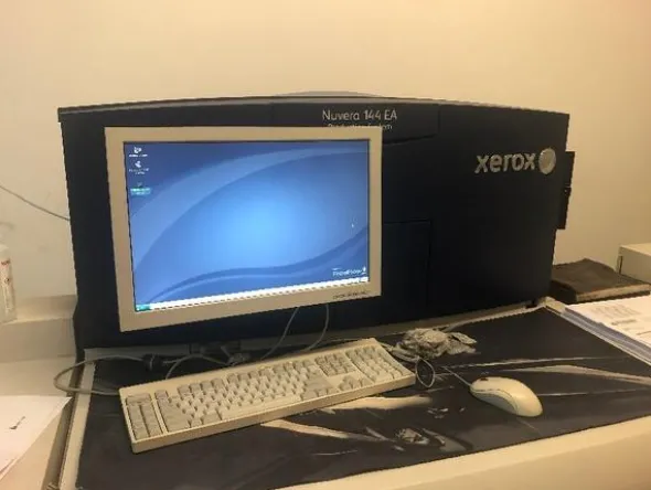 1#4272 Stampante digitale Xerox Inversa 144EA