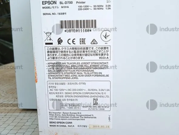 9#9595 Stampante Epson SL-D700