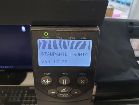 18#8506 Stampante etichette marca Zebra mod. ZM600