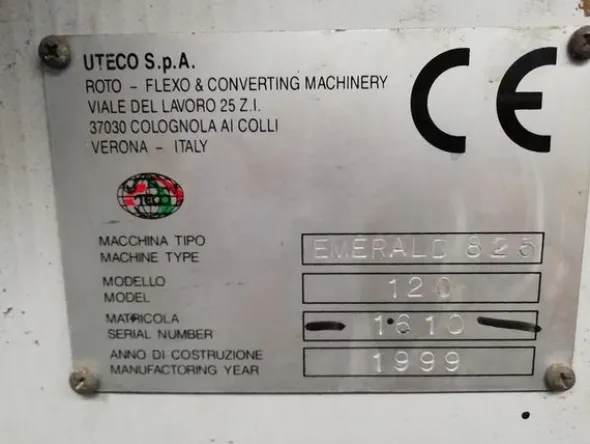 1#4325 Stampante flessografica Uteco