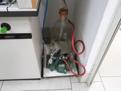23#3675 Stampante getto d'inchiostro VideoJet e cappa chimica Airone S