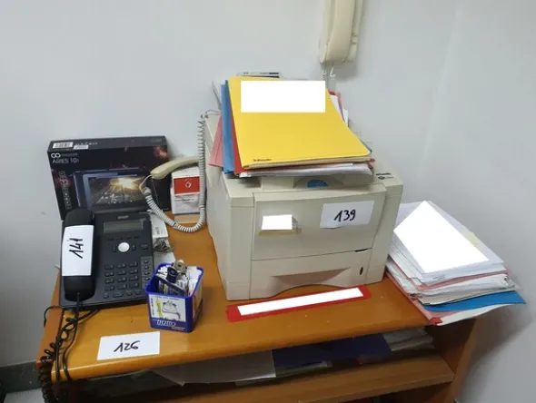 13#7620 Stampante Olivetti e tablet Asus