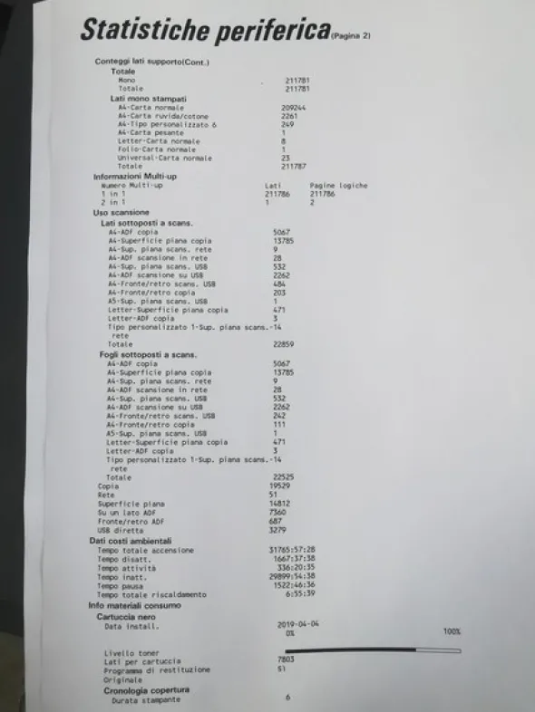 1#5159 Stampanti Lexmark XM5163