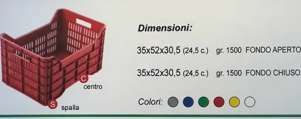 STAMPO CASSA AGRICOLA 35X52 H24.5+6 DOPPIA VERSIONE