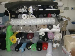 Stock bobine tessuti